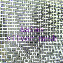 Wrapped Pure Silver Mesh / Sterling Silver Mesh for battery/electro-----30 years factory hot sale